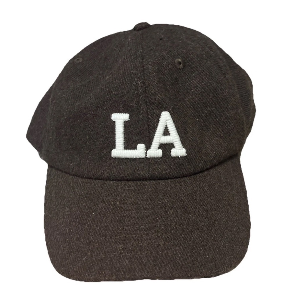 American eagle hat cap brown soft Los Angeles LA Wool blend casual fashion cute